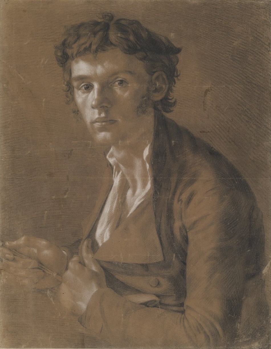 Self -portrait of Phillip Otto Runge; Created: about 1801-1802